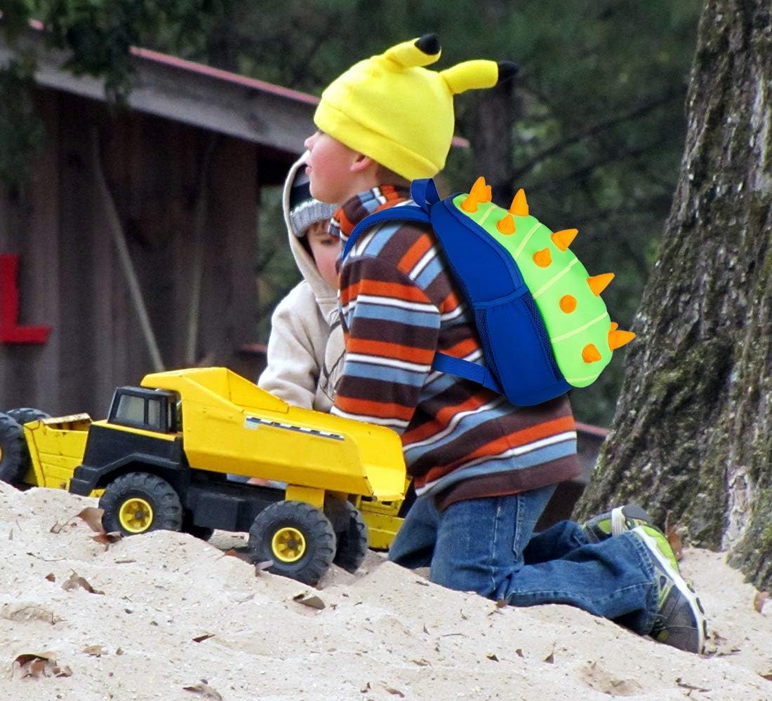 JiePai Dinosaur Toddler Backpack Waterproof 3D Cartoon Kids Backpack for Boys