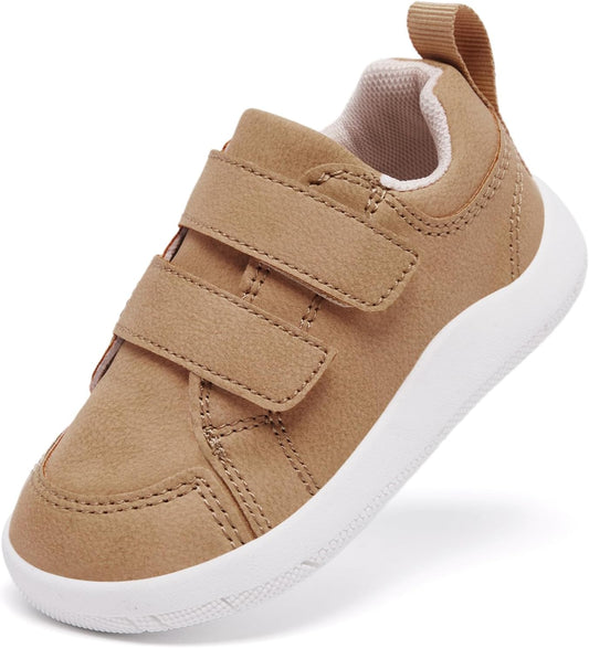 MORENDL Wide Toe Box Shoes Toddler Barefoot Shoes Baby Walking Shoe Boy Girl Non-Slip Zero Drop Minimalist Sneakers Comfort Tennis Outdoor Activities