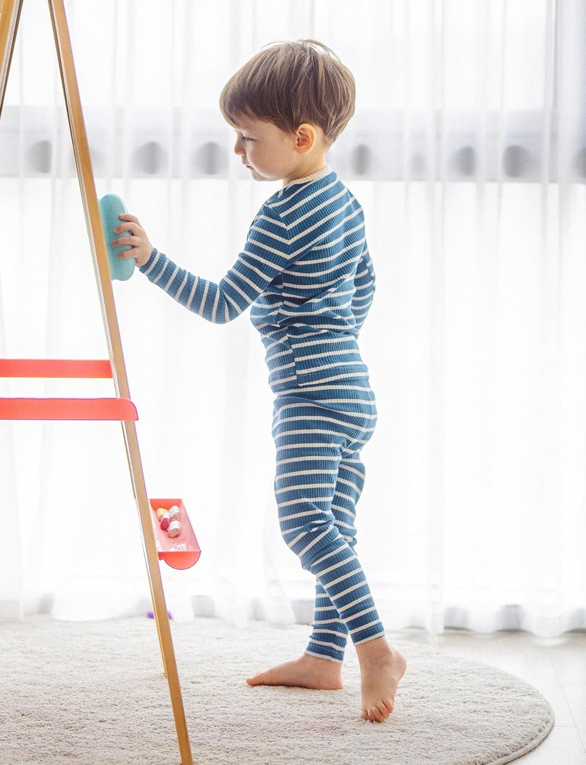 AVAUMA Baby Boys Girls Pajama Set 6M-7T Kids Cute Toddler Snug fit Pjs Cotton Sleepwear