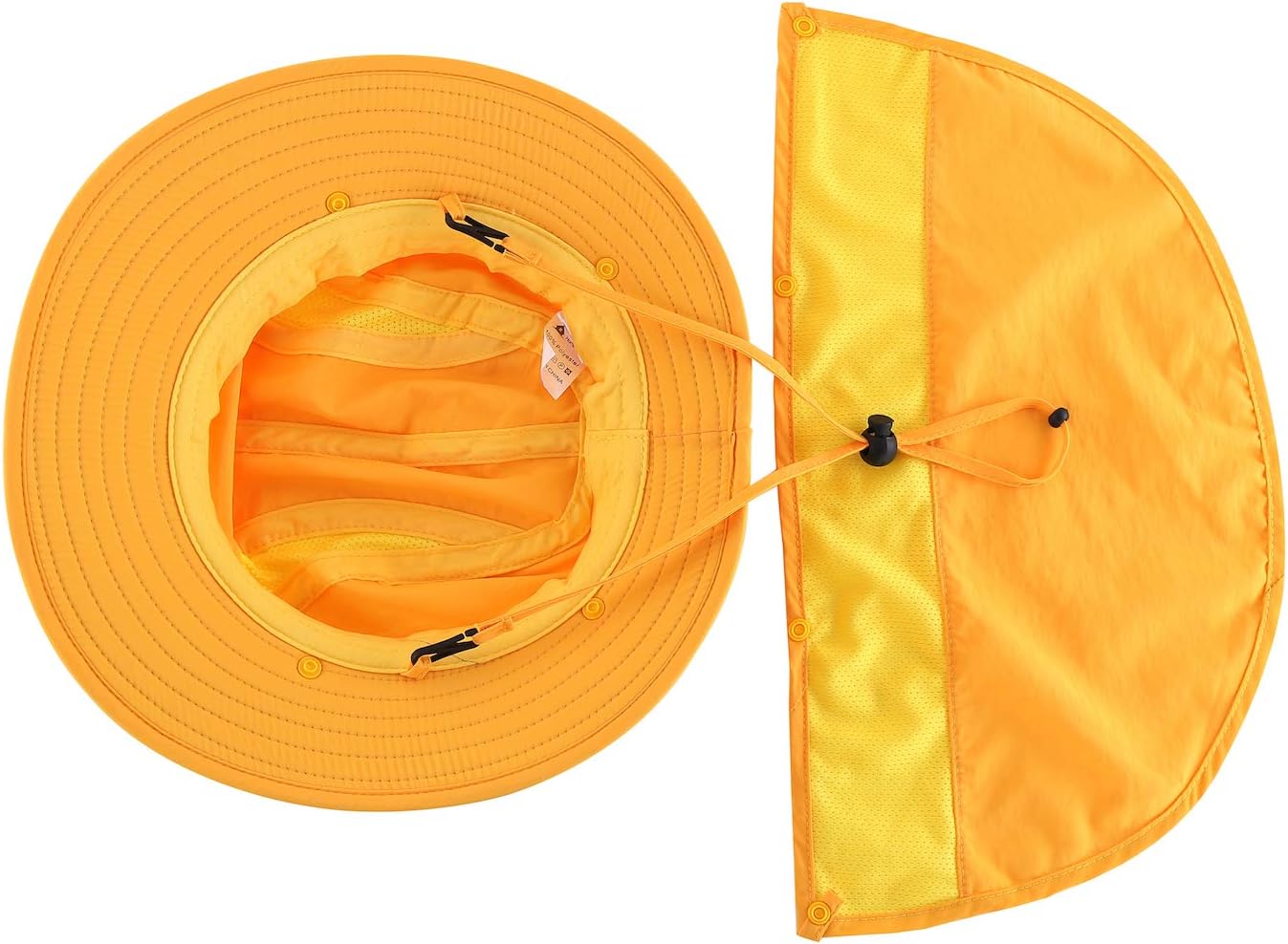 Home Prefer UPF 50+ Boys Sun Hat with Neck Flap Wide Brim Summer Beach Bucket Hat for Boys Girls Toddler Kids Safari Hat