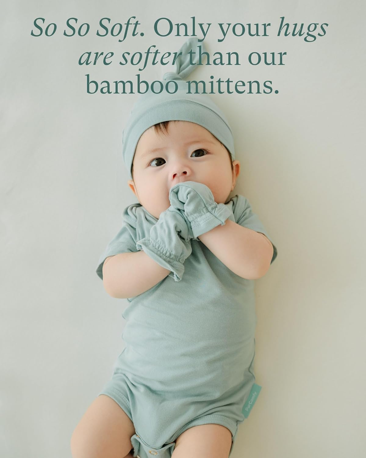 SuperSoft Baby Mittens, Bamboo Viscose Infant Newborn Mittens for Girls Boys No Scratch Gloves 6 Pack