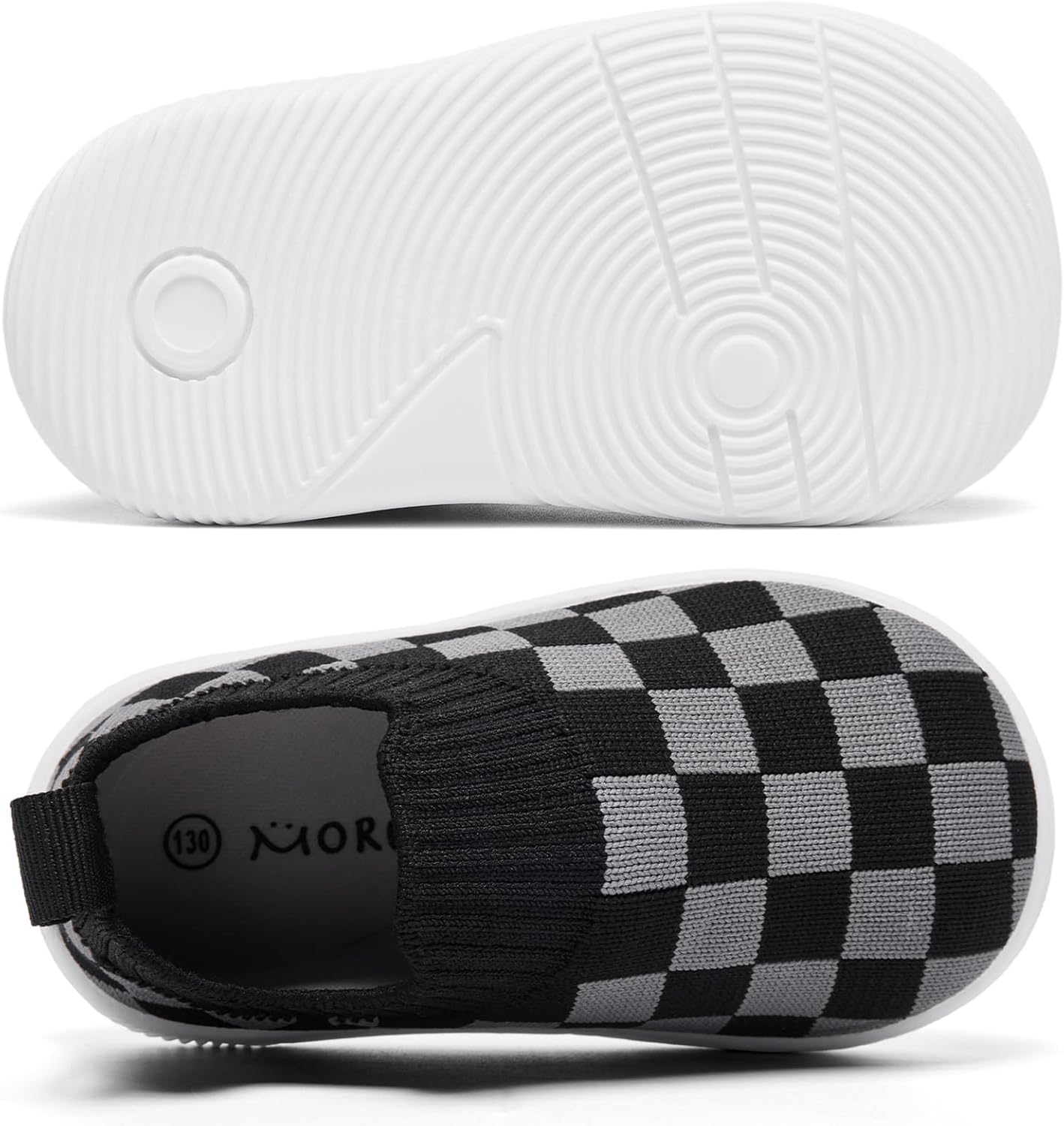 MORENDL Baby Toddler Walking Socks Non-Slip Breathable Unisex Casual Sneakers