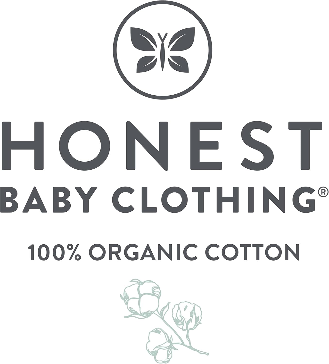 HonestBaby 5-Pack Short Sleeve T-Shirts 100% Organic Cotton Baby, Toddler, Little Kid, Boy, Girl, Unisex