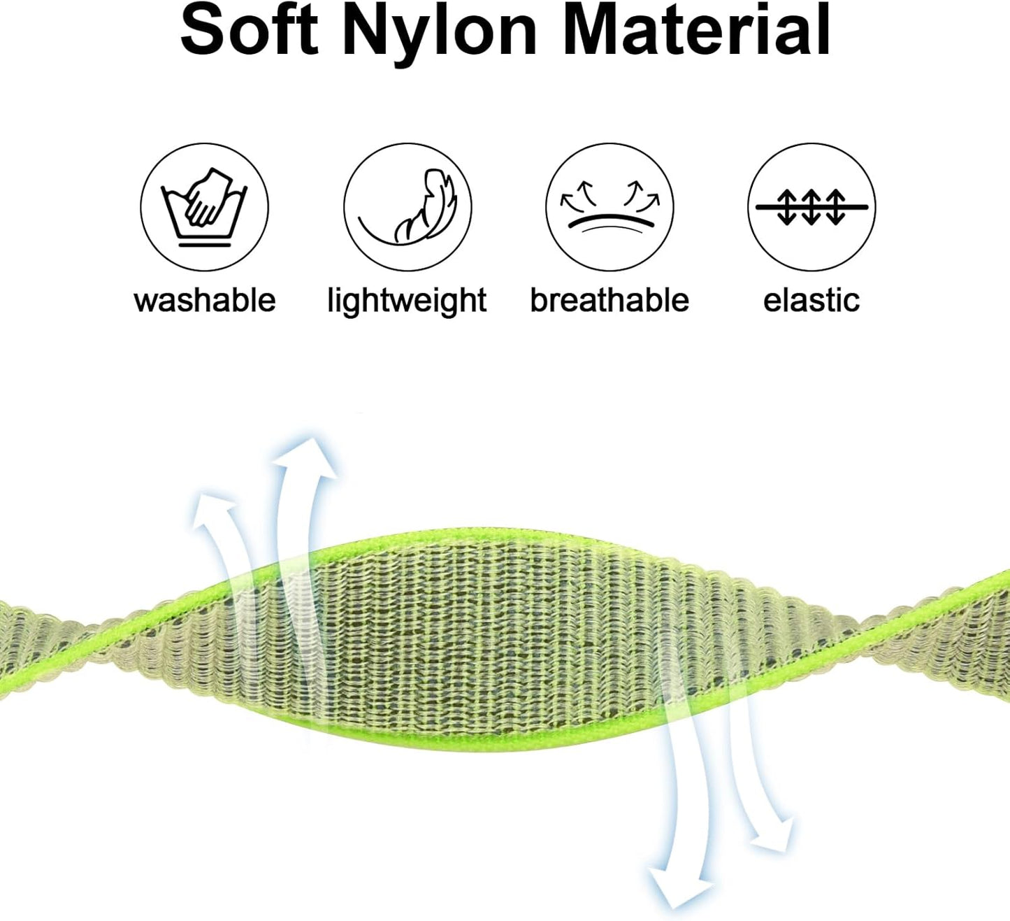 Vancle Kids Wristband for Apple AirTag, Protective Case for Air Tag GPS Tracker Holder with Nylon Bracelet, Adjustable Anti Lost Watch Band for Toddler Baby Children Elders