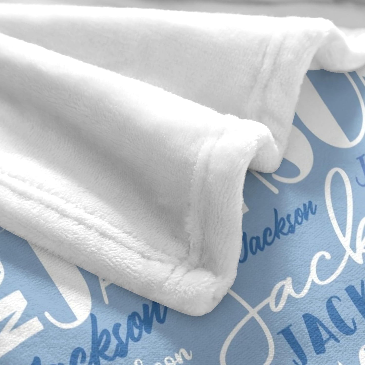 Custom Blankets Personalized Throw Blanket with Names Customized Baby Blanket for Girls Kids Adult Birthday Gift