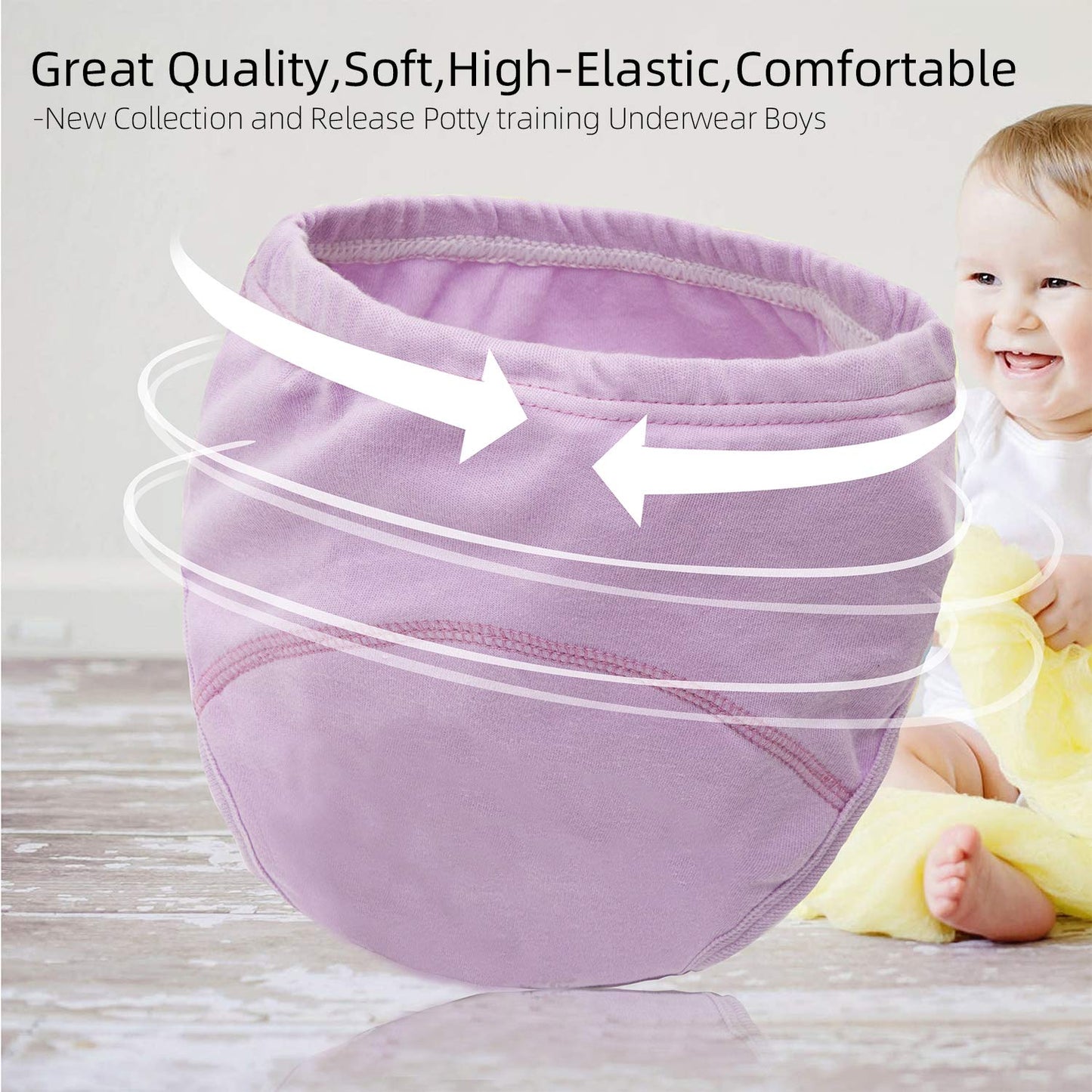 Joyo roy 4T Underwear Boys Training Pants 3T-4T Girl Panties Toddler Girl Underwear 4T Toddler Panties 4T Cotton Training Pants For Toddlers Potty Training Underwear For Girls