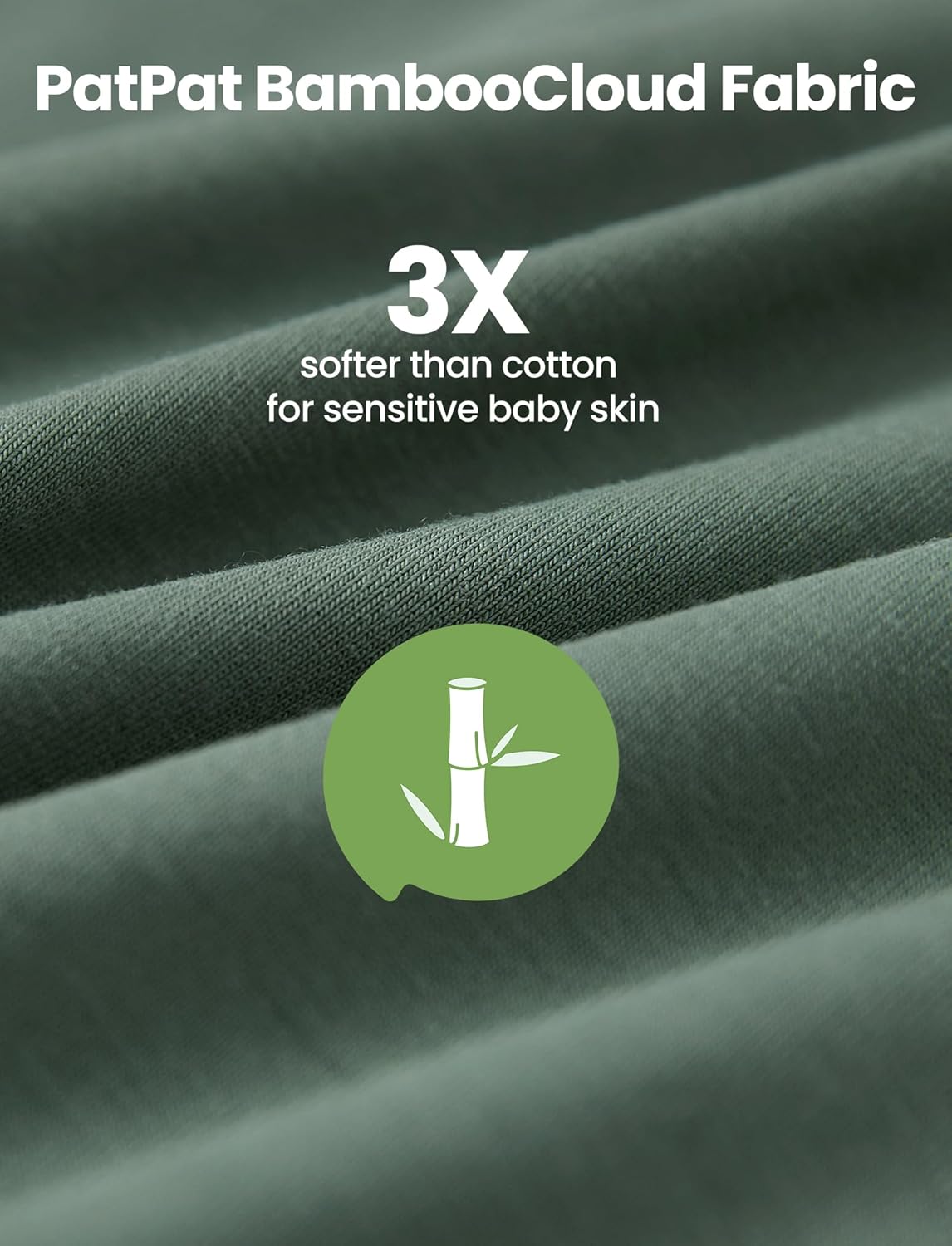 PATPAT Baby Footies Boys Girls - Bamboo Viscose - Zipper & Non-Slip Soles Romper Mitten - Footed & Footless Infant Clothes