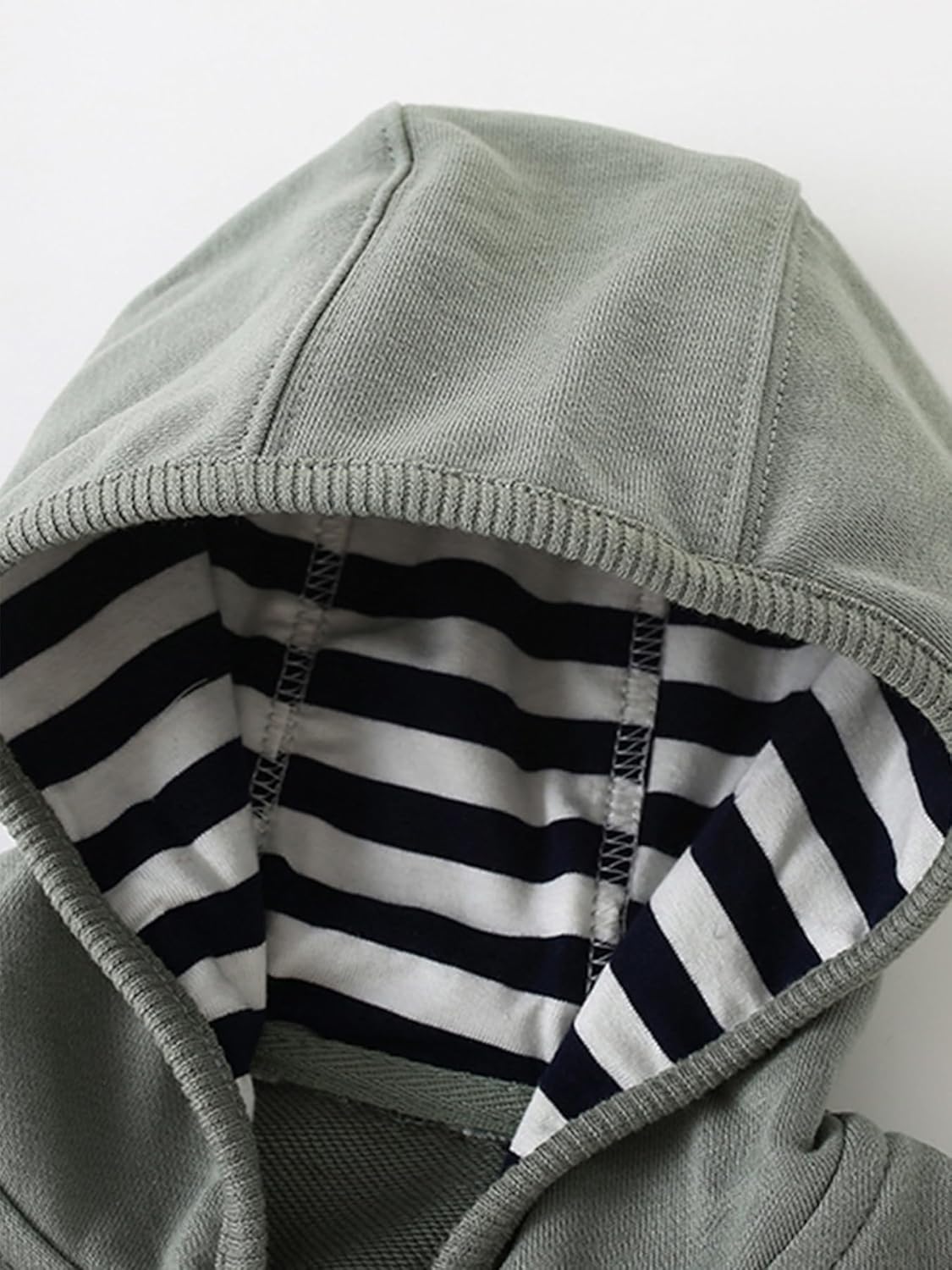 Toddler Boys Full Zip Dinosaur Hoodies Comfortable Sweatshirt