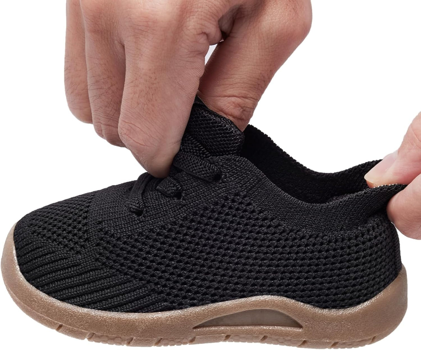 MORENDL Toddler Shoes Baby Walking Sock Shoes Infant Sneakers 0-4 Years Boy Girl Barefoot Tennis Shoe Non-Slip Brethable