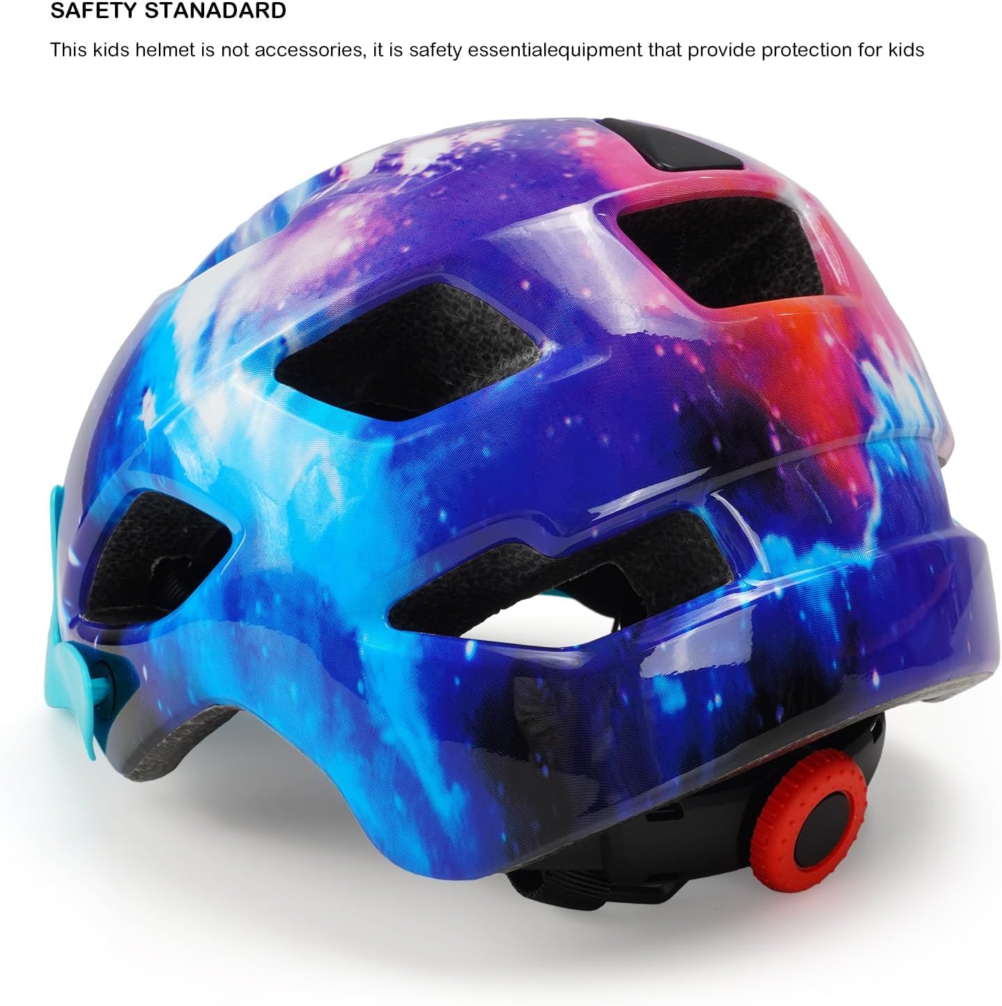 Kids Helmet, Exclusky Kids Bike Helmet Adjustable Safety Lightweight Children Bicycle Helmet for Kids Skating Cycling Scooter Boys and Girls Bicycle Helmets Ages 5-8-14