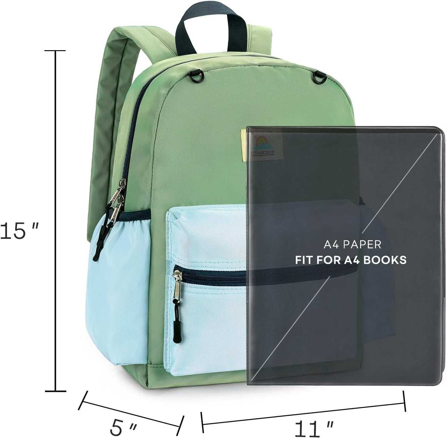 STEAMEDBUN Kids Backpack for Boys 6-8: Toddler Backpack for Preschool Kindergarten - Boys Backpacks for Elementary 4-6