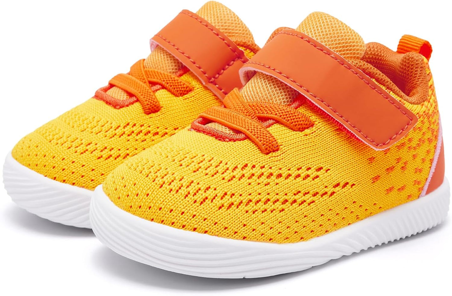 MORENDL Toddler Sneakers Baby Boys & Girls Barefoot Shoes Lightweight Breathable Walking Running Tennis Athletic Sport Shoes