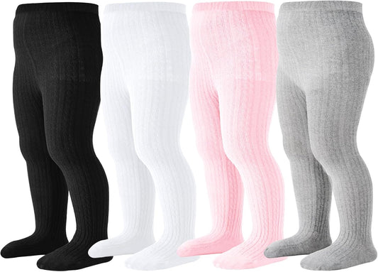 Mini angel Baby Tights Toddler Cable Knit Tights Cotton Warm Leggings Pantyhose Soft Stockings