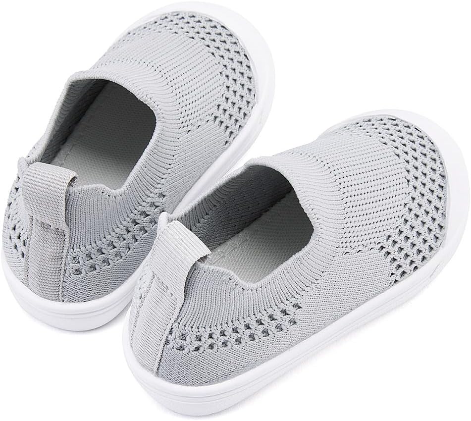 BMCiTYBM Baby Sneakers Girls Boys Lightweight Breathable Mesh First Walkers Shoes 6-24 Months
