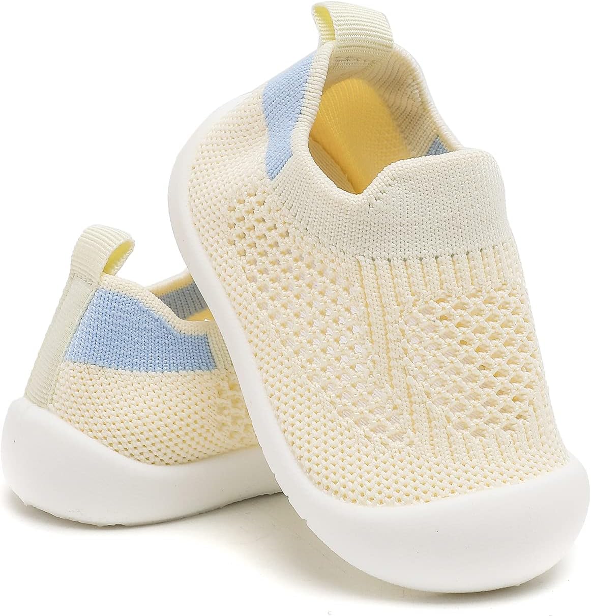 Charrost Toddler Baby Girl Boy First Walking Shoes Checkered Sneakers Sizes 3/4/5/6/7/8T. Soft, Cute,Flexible for First Walkers. Non-Slip, Slip On, Wide Toe Box Indoors Outdoors