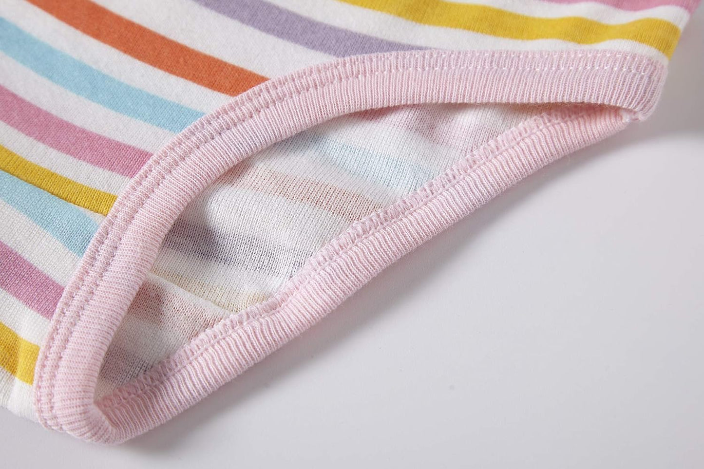 Cadidi Dinos Little Girls' Soft Cotton Underwear Kids Cool Breathable Comfort Panty Briefs Toddler Undies(Pack of 6)