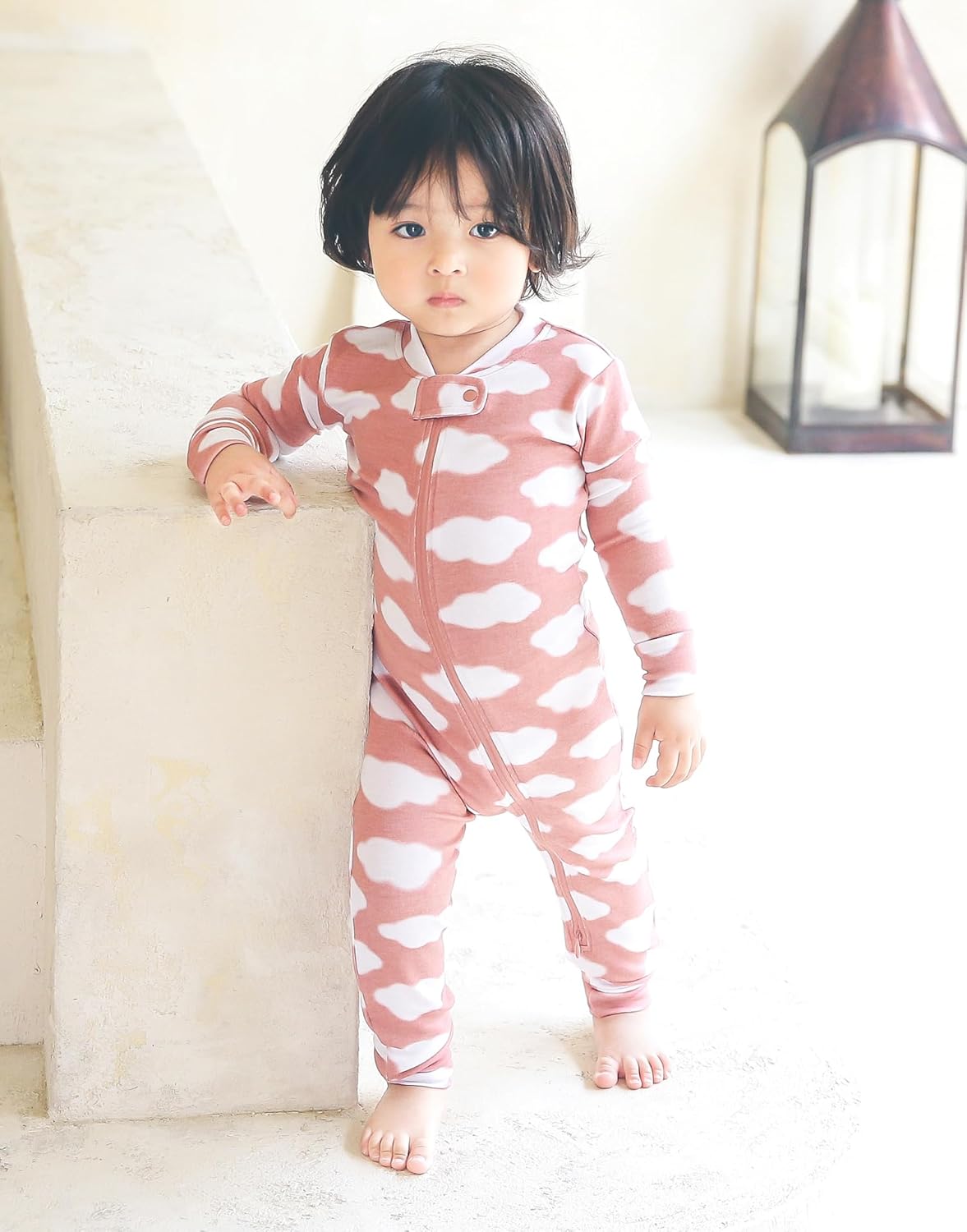 VAENAIT BABY Infant Toddler Boys Girls Footed Pajamas One-PIece Romper Sleep and Play 0M-2T
