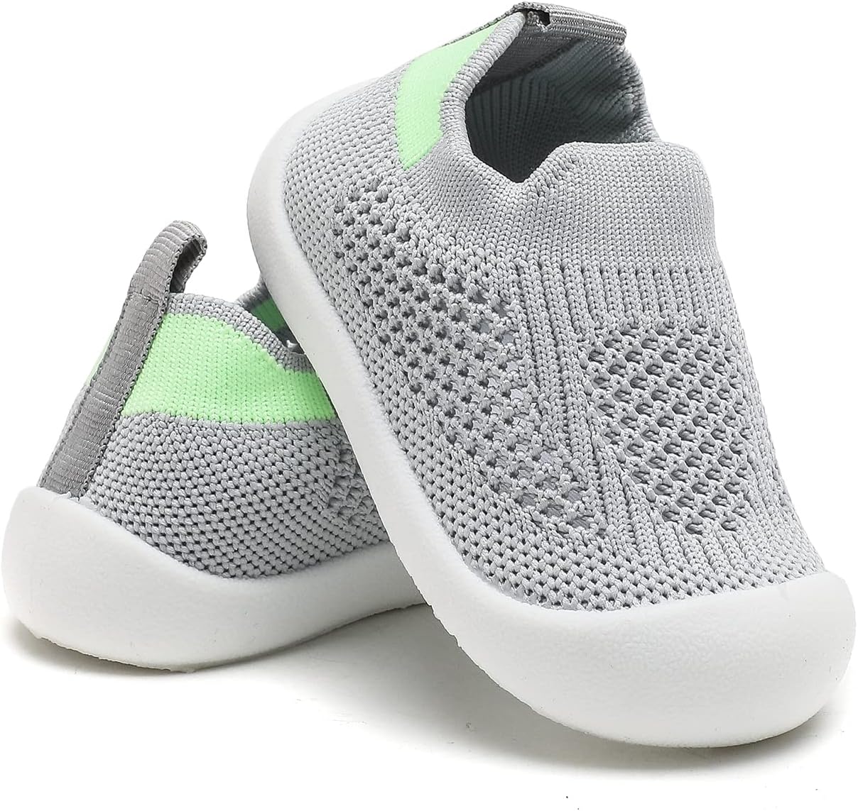 Charrost Toddler Baby Girl Boy First Walking Shoes Checkered Sneakers Sizes 3/4/5/6/7/8T. Soft, Cute,Flexible for First Walkers. Non-Slip, Slip On, Wide Toe Box Indoors Outdoors