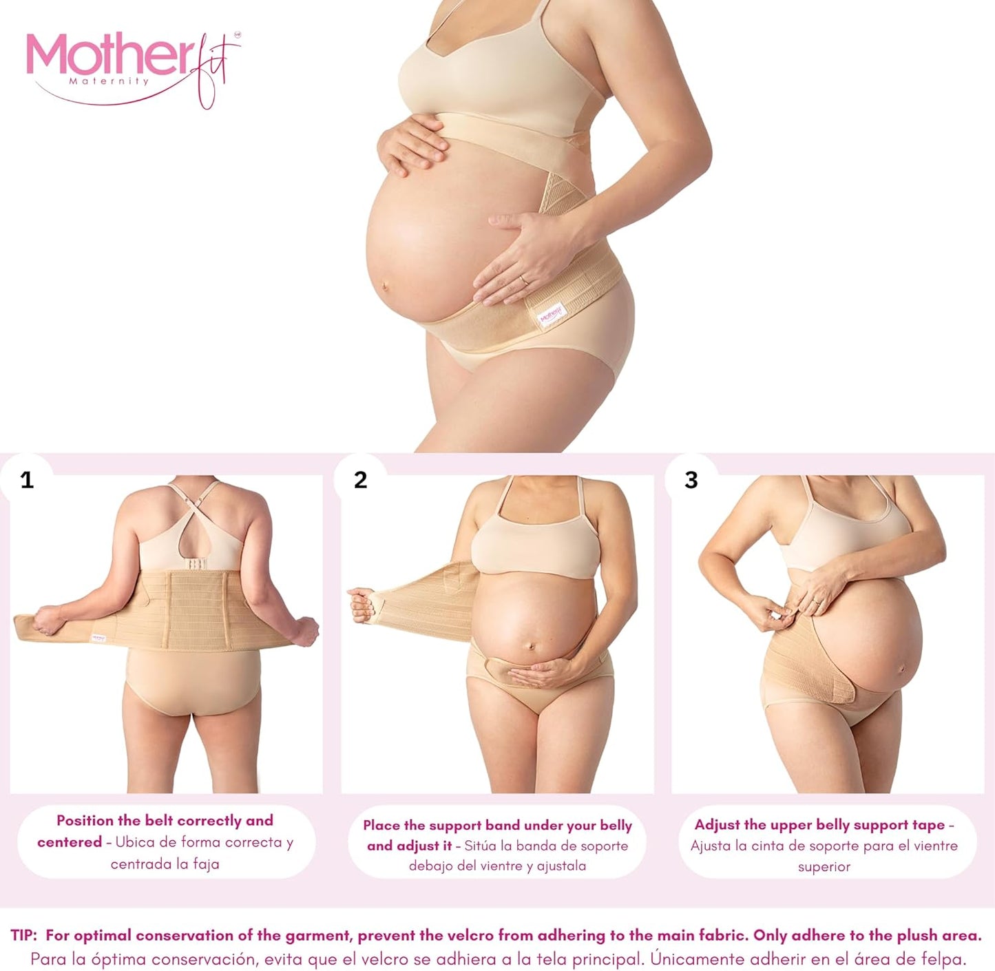 Pregnancy Girdle - Belly Bands for Pregnant Women Breathable Pregnancy Belly Support Band Adjustable Maternity Belt