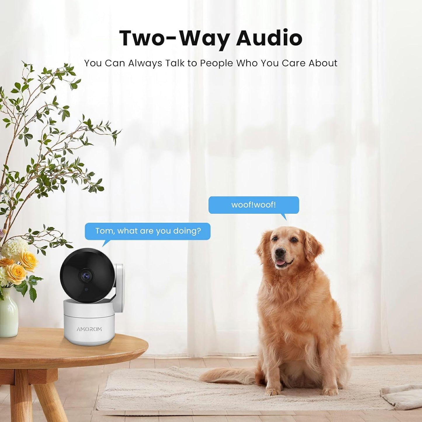 Pet Camera 360° Home Security Cameras (3 Pack)