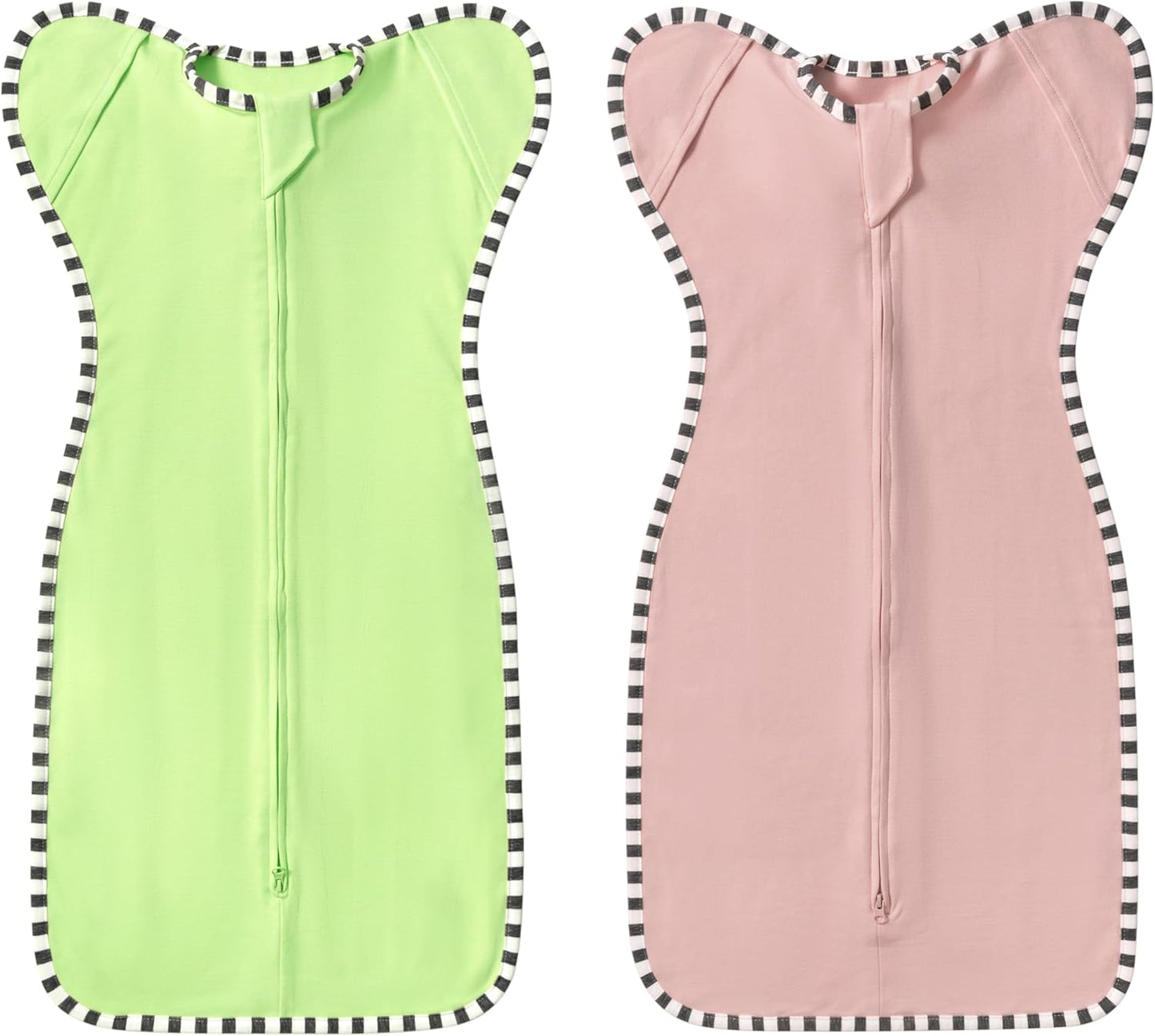 2-Pack Baby Transition Swaddle Set, Breathable Infant Sleep Sack, Soft Swaddling Sack for Boy Girl