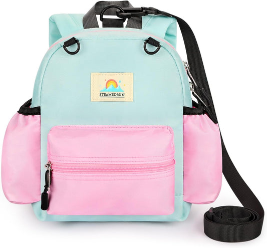 STEAMEDBUN Backpack Leash for Toddlers 1-3: Baby Backpack with Leash for Boys Girls - Anti-Lost Harness for Walking