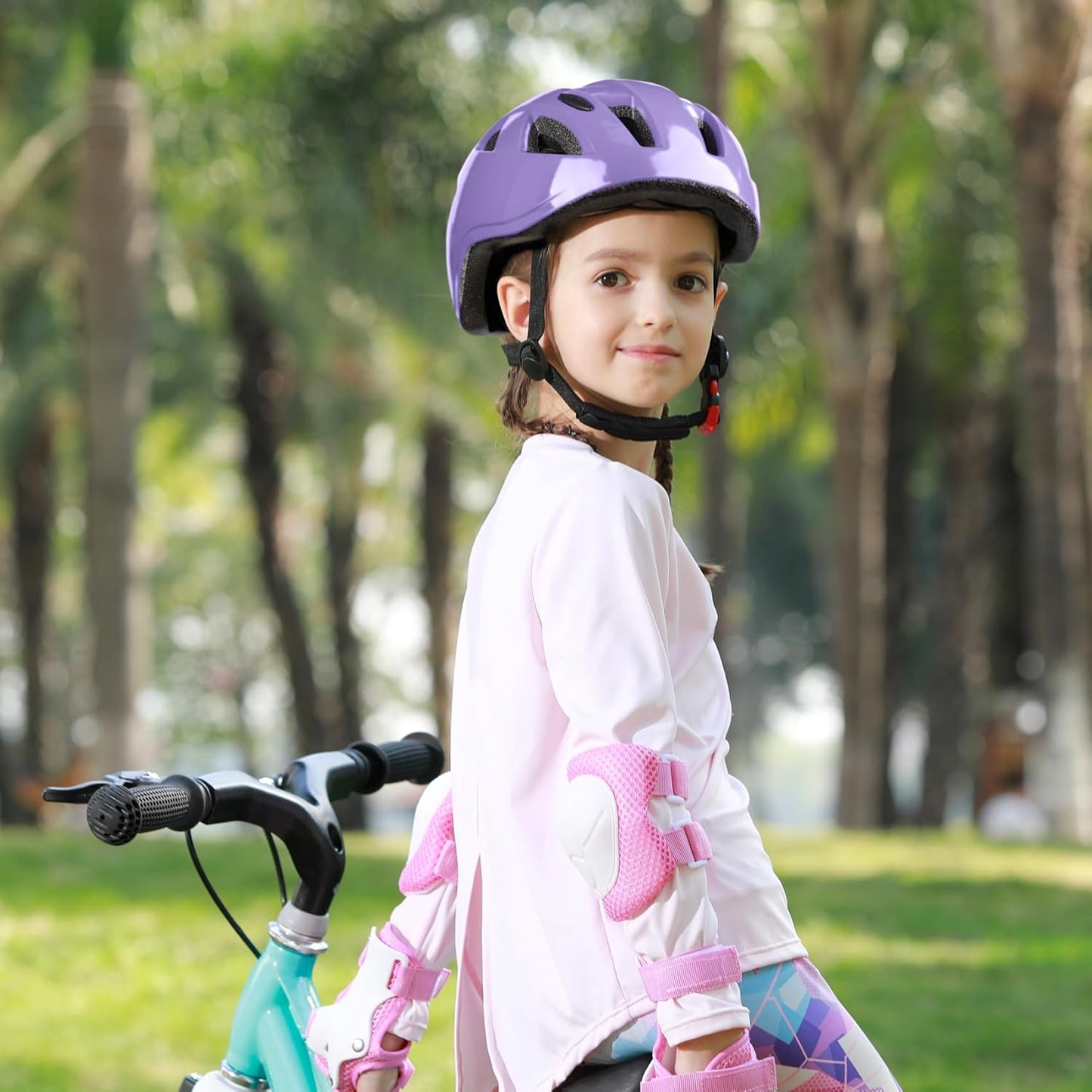 Kids Bike Helmet,2 Sizes Adjustable for Youth Child Boys & Girls Ages 3-5-8-14,Ventilation and Multi-Sport for Bicycle Scooter Skate