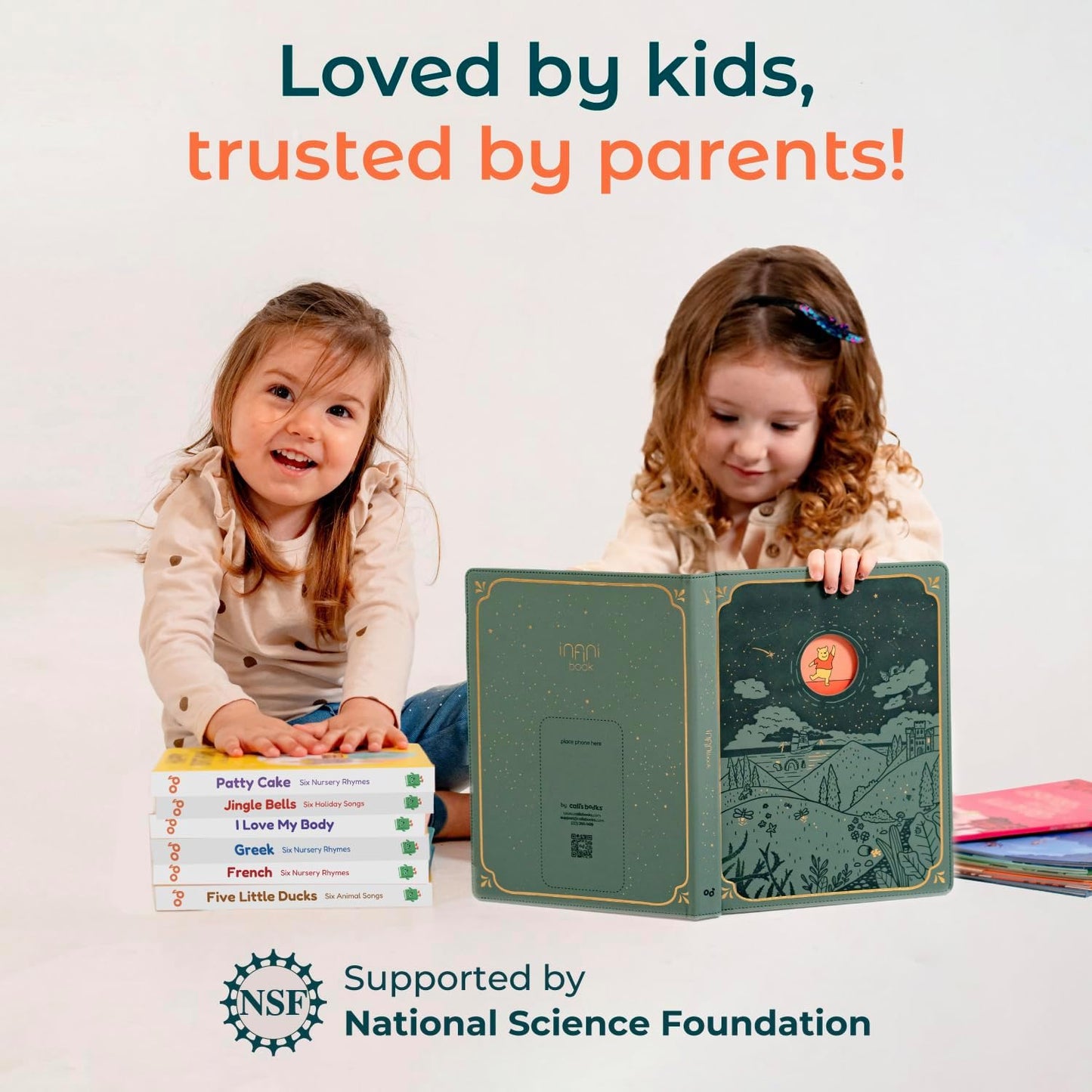 Cali's Books Dinosaur Alphabet Book for Toddlers 1-3 - Learn Dino ABC, Musical Books for Kids, Interactive Talking Baby Toddler Sound Book, Educational Song Learning Toys Singing Music Toy for Babies