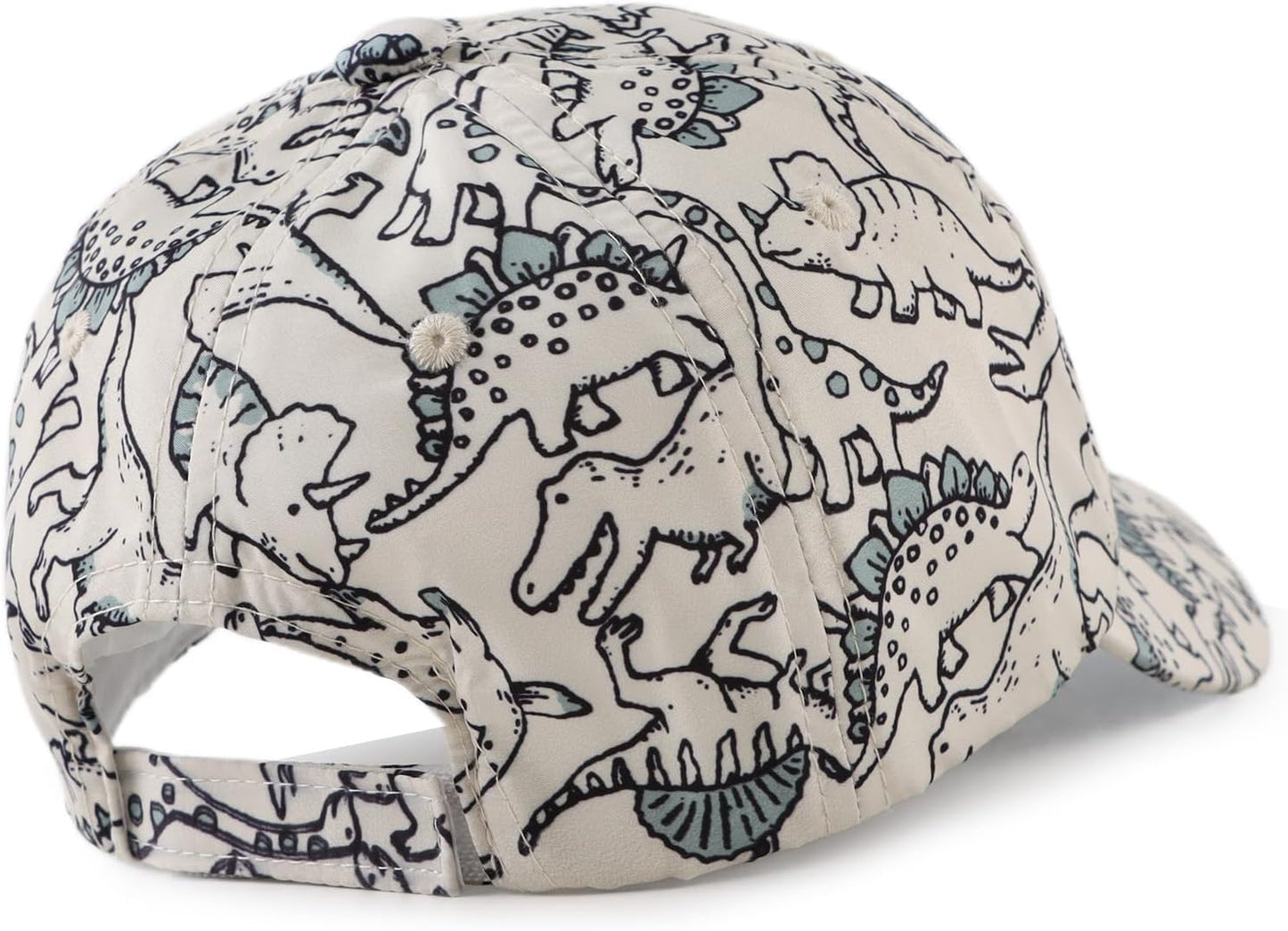 JANGANNSA Dinosaur Boys Girls Caps Embroidery Baby Baseball Caps Cotton Infant Toddler Kids Hat Spring Summer Autumn 2-6Y