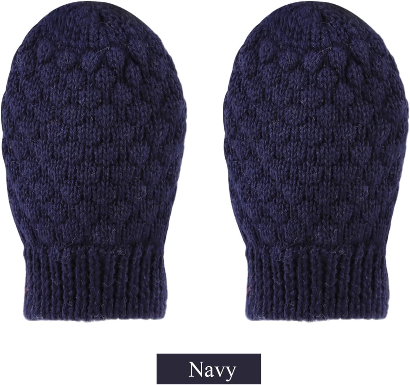 Baby Knit Mittens Toddler Boys Girls Gloves Winter Infant Newborn No Scratch Mitten 0-3 Years