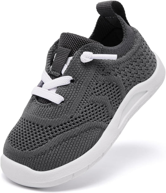 MORENDL Toddler Shoes Baby Walking Sock Shoes Infant Sneakers 0-4 Years Boy Girl Barefoot Tennis Shoe Non-Slip Brethable