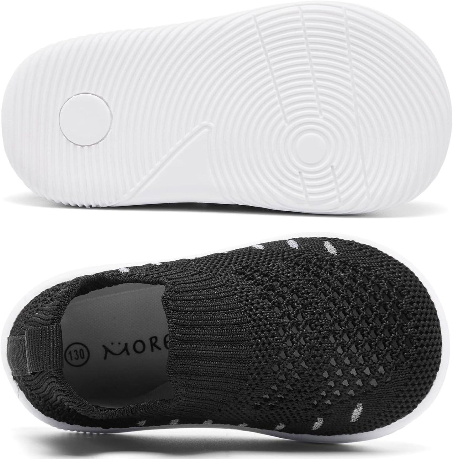 MORENDL Baby Toddler Walking Socks Non-Slip Breathable Unisex Casual Sneakers