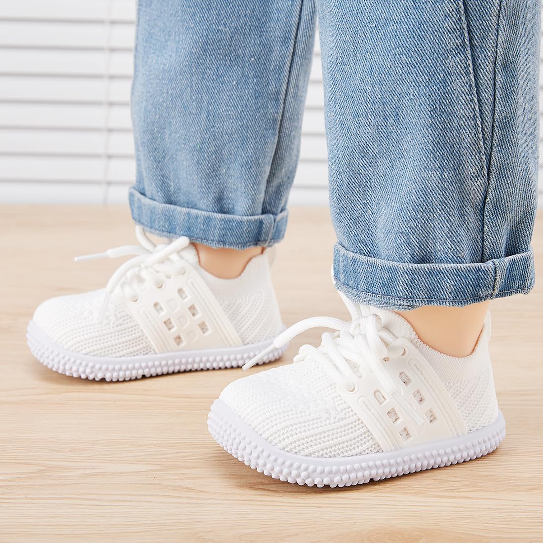 BMCiTYBM Baby Shoes Boy Girl Infant Sneakers Non-Slip First Walkers 6 9 12 18 24 Months