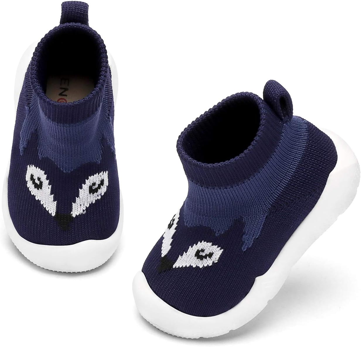 Engtoy Baby Shoes & Socks - Non-Slip Breathable Slippers with Soft Rubber Sole - Baby Boys & Girls Slip On Sneakers
