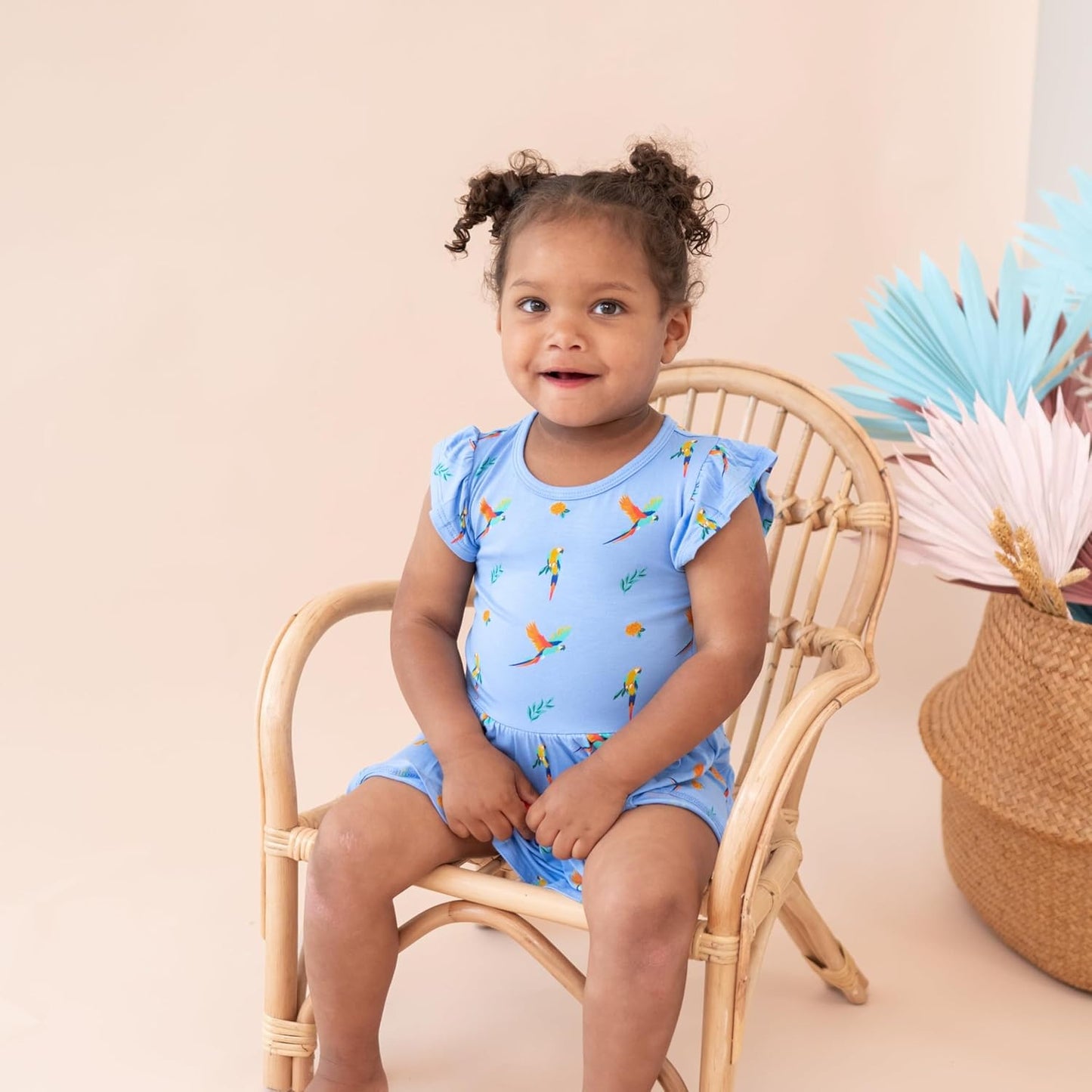 KYTE BABY Rayon Made from Bamboo Twirl Bodysuit Dress
