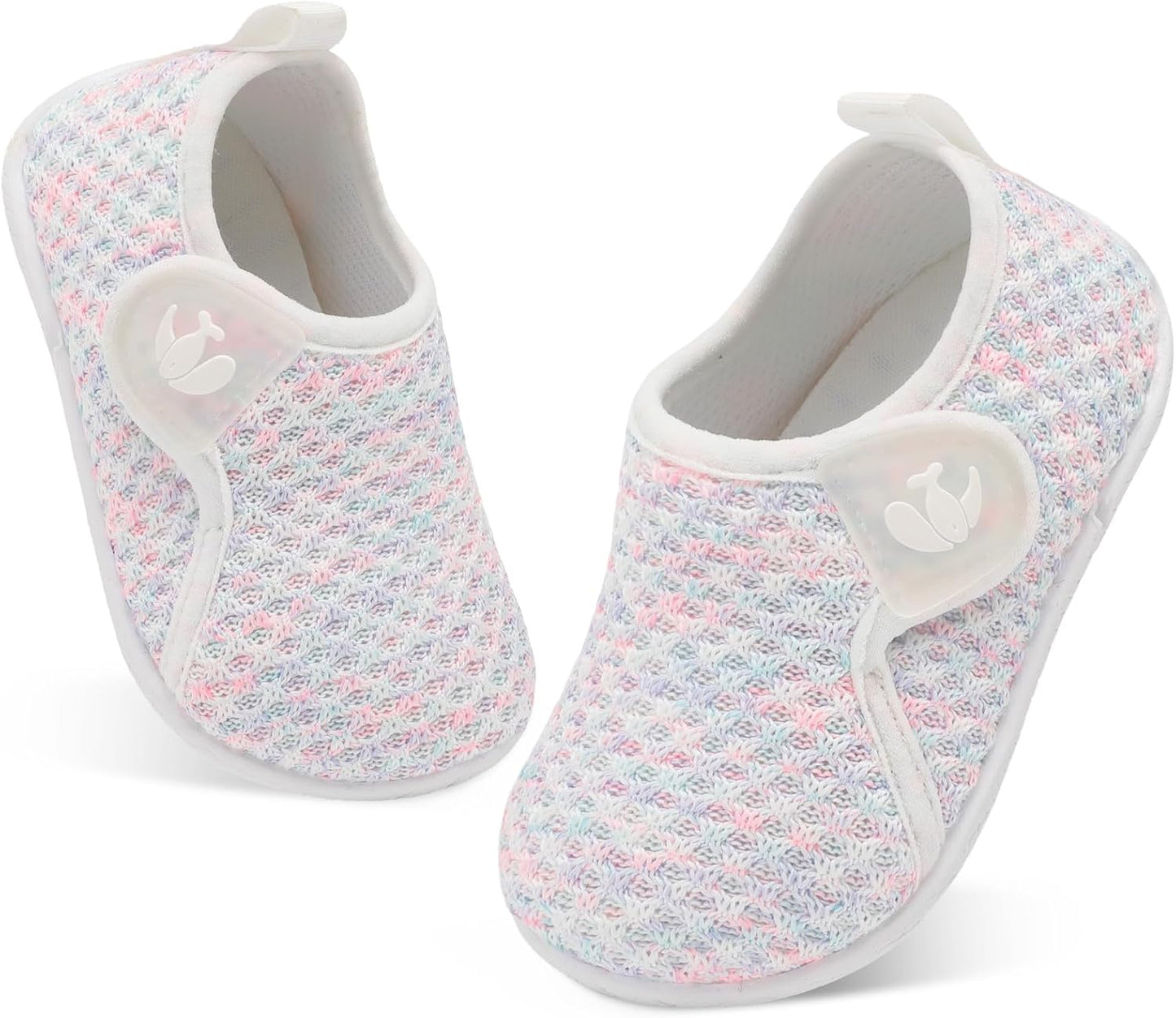 FEETCITY Toddler Walking Shoes Slip On Toddler Shoes Boys Girls Kids Sports Sneakers Casual School Shoes Barefoot Shoes