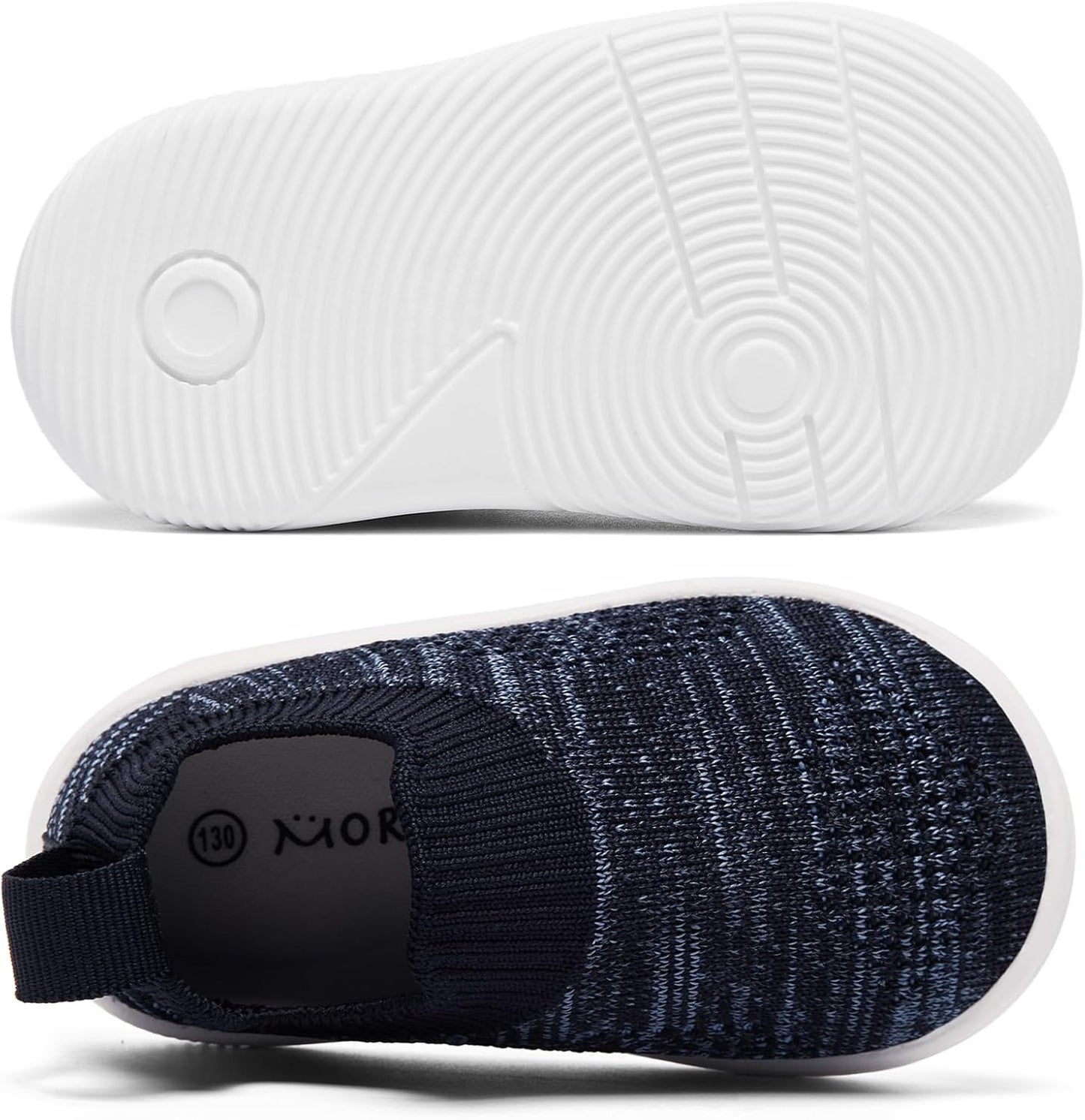 MORENDL Baby Toddler Walking Socks Non-Slip Breathable Unisex Casual Sneakers