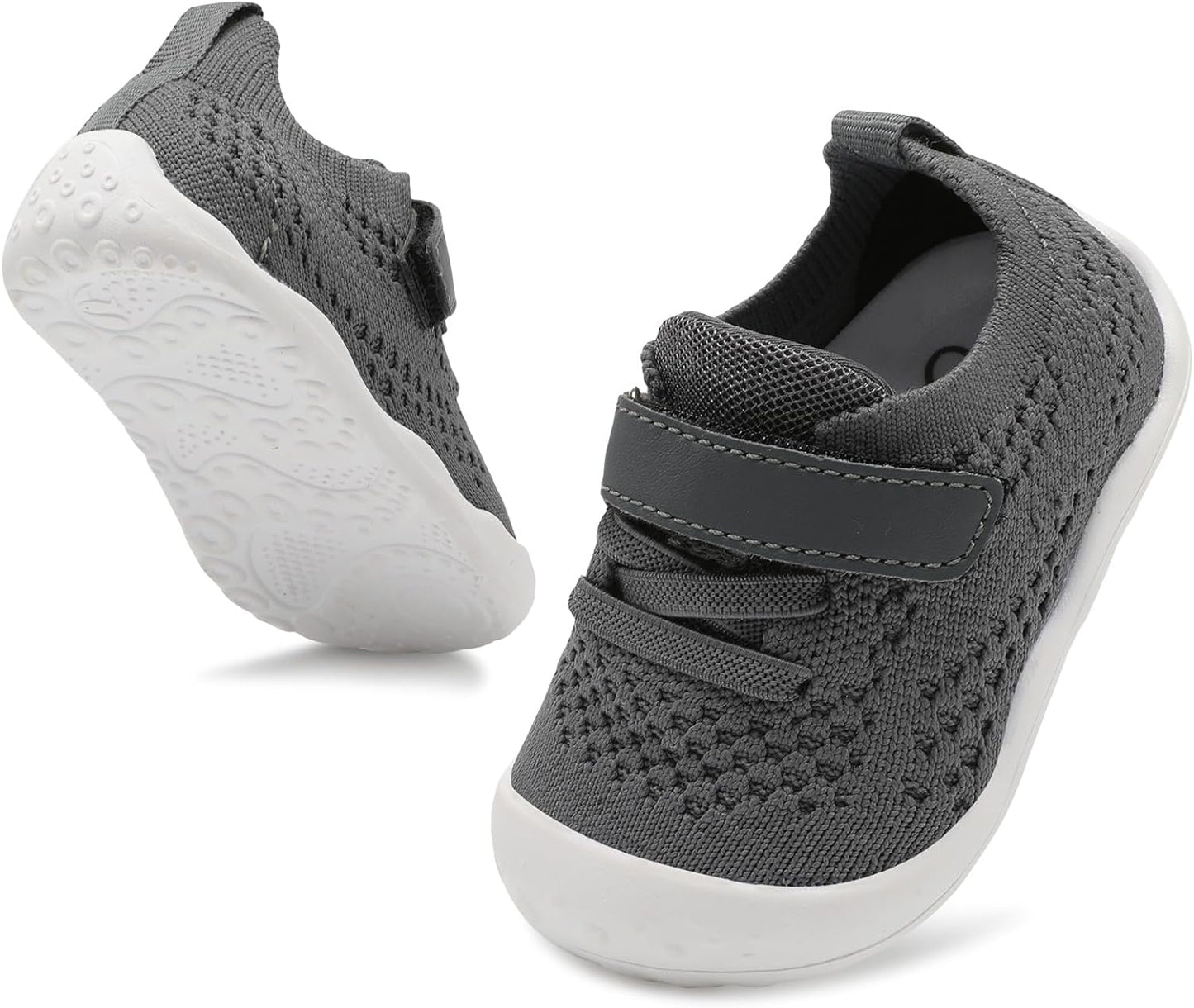 LeIsfIt Baby Shoes Girls Boys First Walking Shoes Infant Sneakers Crib Shoes Lightweight Non-Slip Shoes