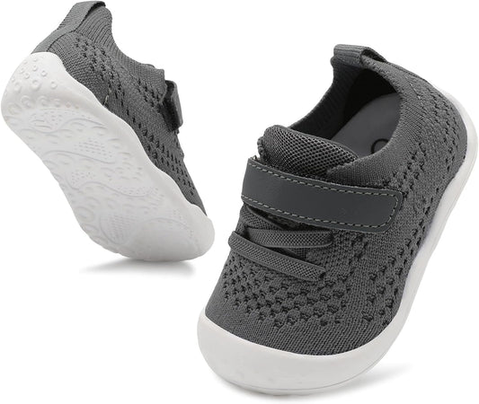 LeIsfIt Baby Shoes Girls Boys First Walking Shoes Infant Sneakers Crib Shoes Lightweight Non-Slip Shoes