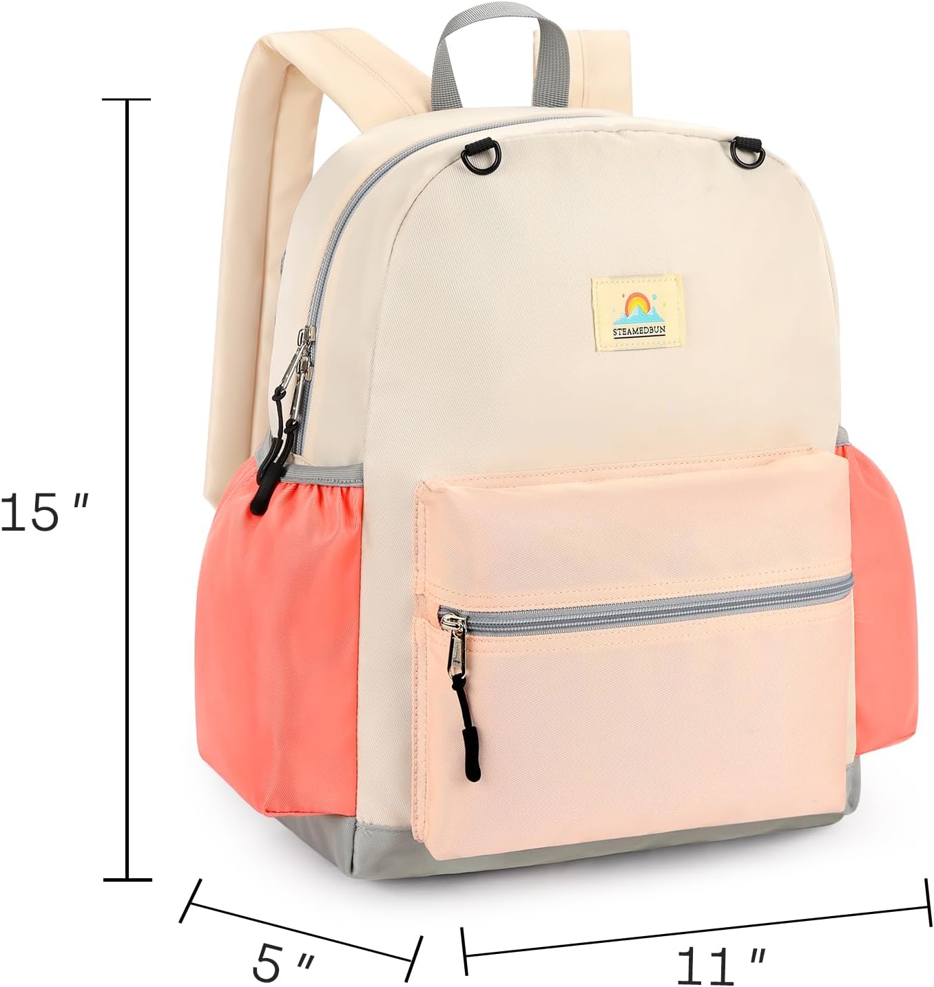 STEAMEDBUN Kids Backpack for Girls 6-8: Toddler Backpack for Preschool Kindergarten - Girls Backpacks for Elementary 4-6