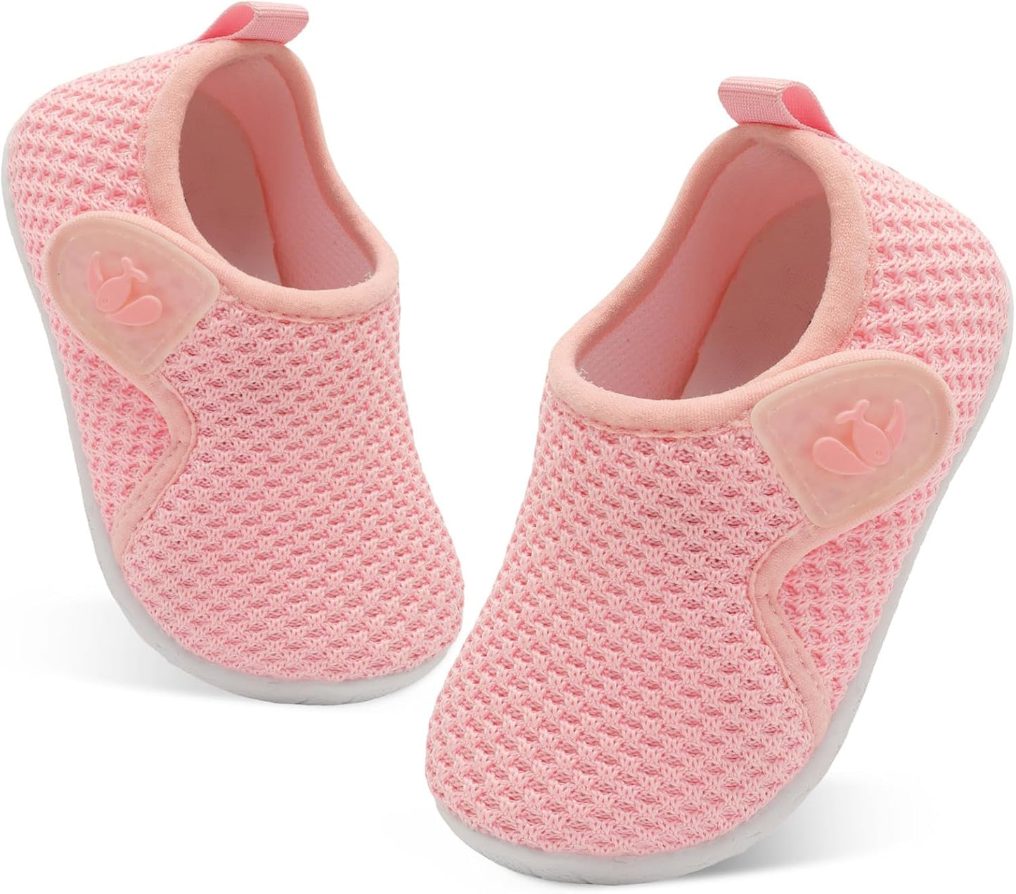 FEETCITY Toddler Walking Shoes Slip On Toddler Shoes Boys Girls Kids Sports Sneakers Casual School Shoes Barefoot Shoes