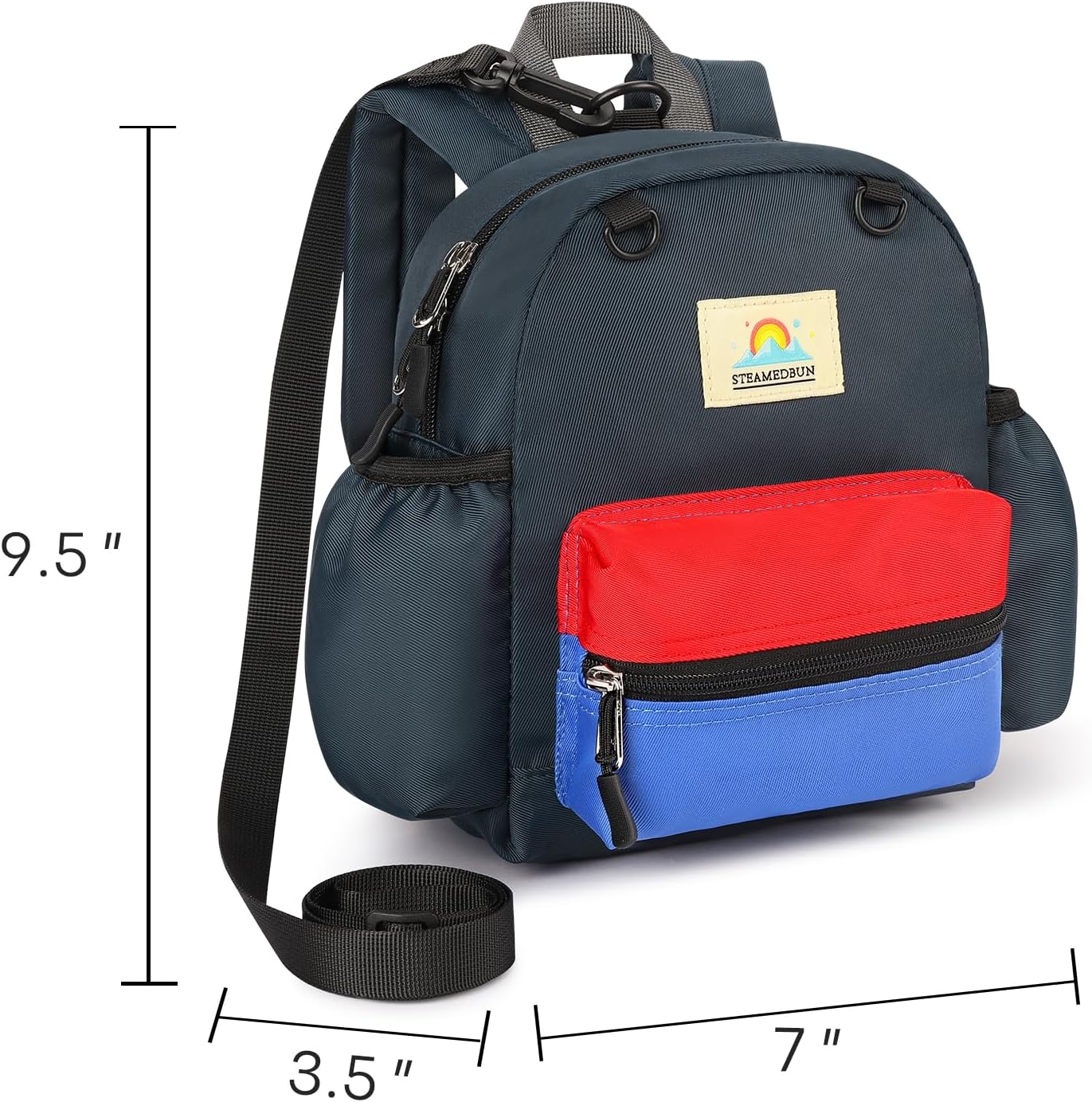 STEAMEDBUN Backpack Leash for Toddlers 1-3: Baby Backpack with Leash for Boys Girls - Anti-Lost Harness for Walking