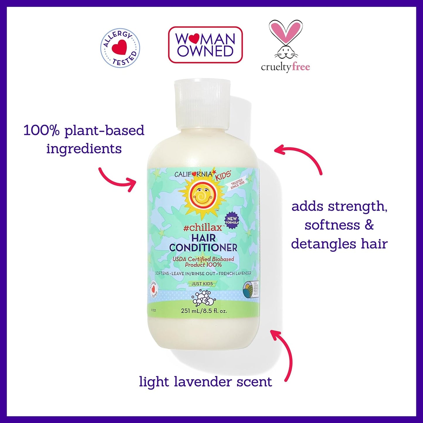 California Kids - Hair Conditioner Chillax - 8.5 oz.