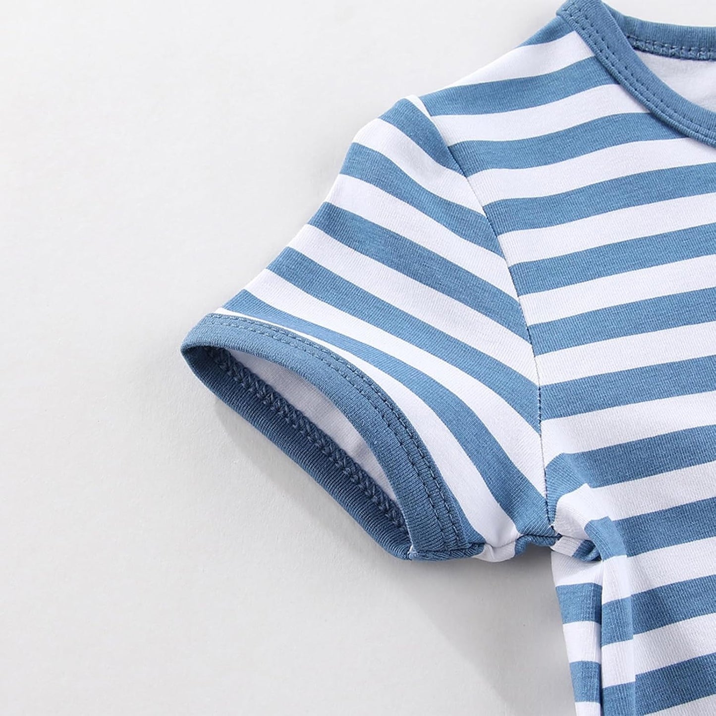 Baby Boy Girl 2 Pack Romper Infant Short Sleeve 2 Way Zipper One Piece Jumpsuits Newborn Clothes 0-24 Months