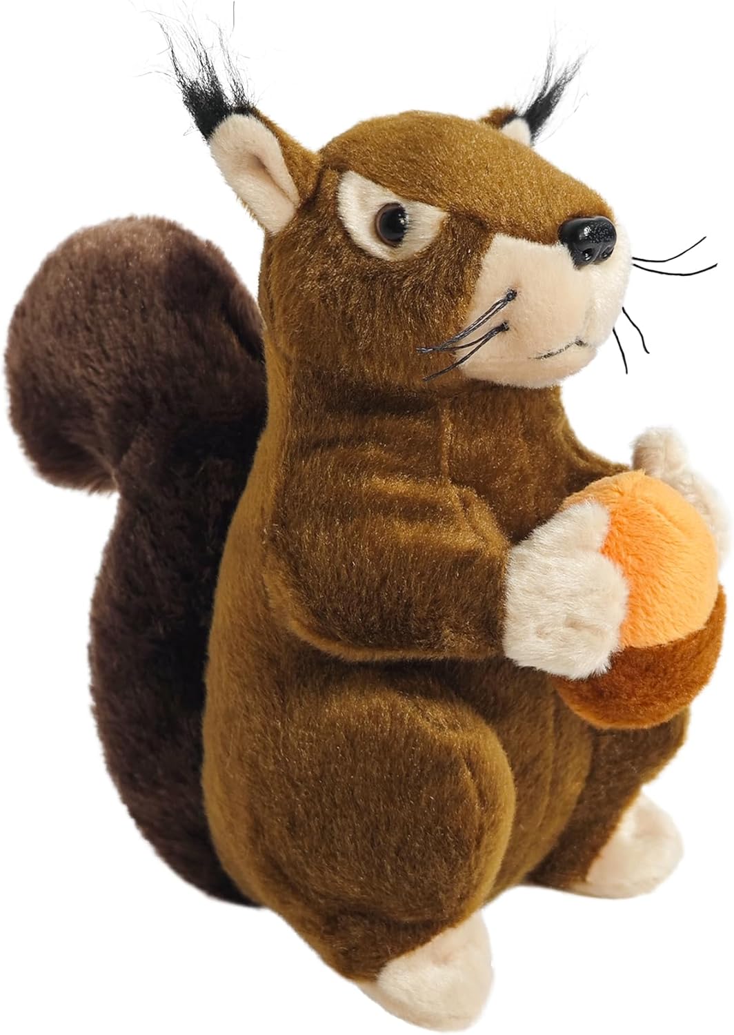 Squirrel Plush Toy Stuffed Animal Toy Squirrel Doll Plush Huggable Toy for Baby,Cute Plush Animal for Kids 7.5’’
