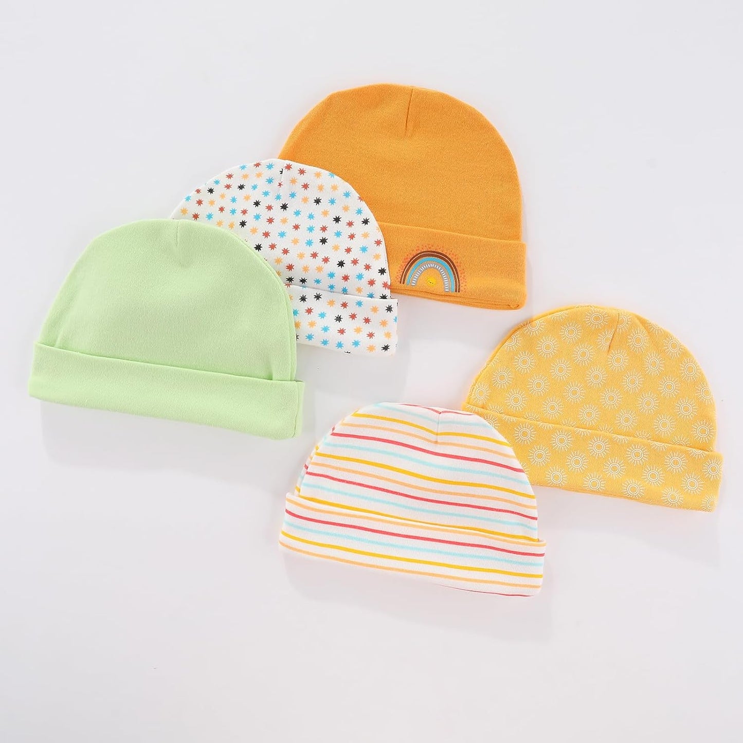 Baby Hats Mittens and Socks Set Cotton Newborn Hat Beanie Soft Infant Girls Boys Caps Gloves 0-6 month