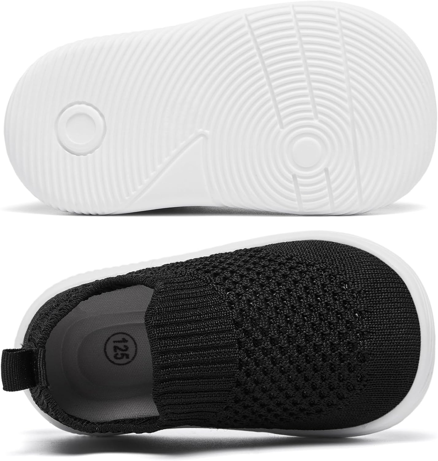 MORENDL Baby Toddler Walking Socks Non-Slip Breathable Unisex Casual Sneakers