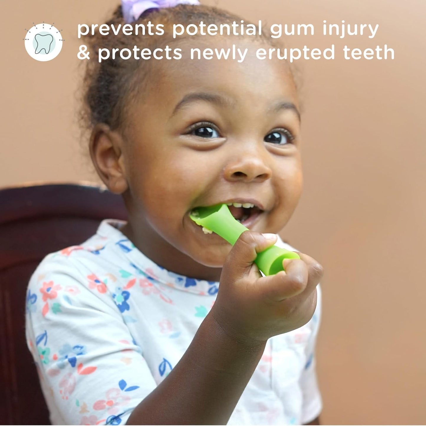 Olababy 100% Silicone Soft-Tip Training Spoon for Baby Led Weaning 2pack (Kiwi/Blueberry)