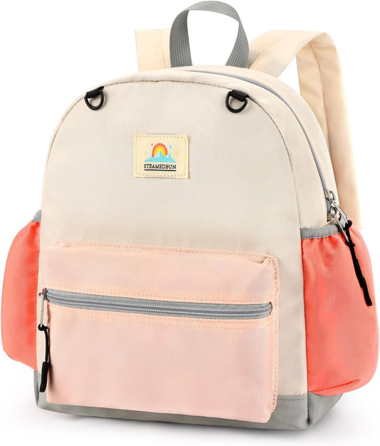 STEAMEDBUN Toddler Backpack for Girls 2-4: Kids Backpack Boys Girls - Preschool Kindergarten Daycare Backpacks - 12 inch
