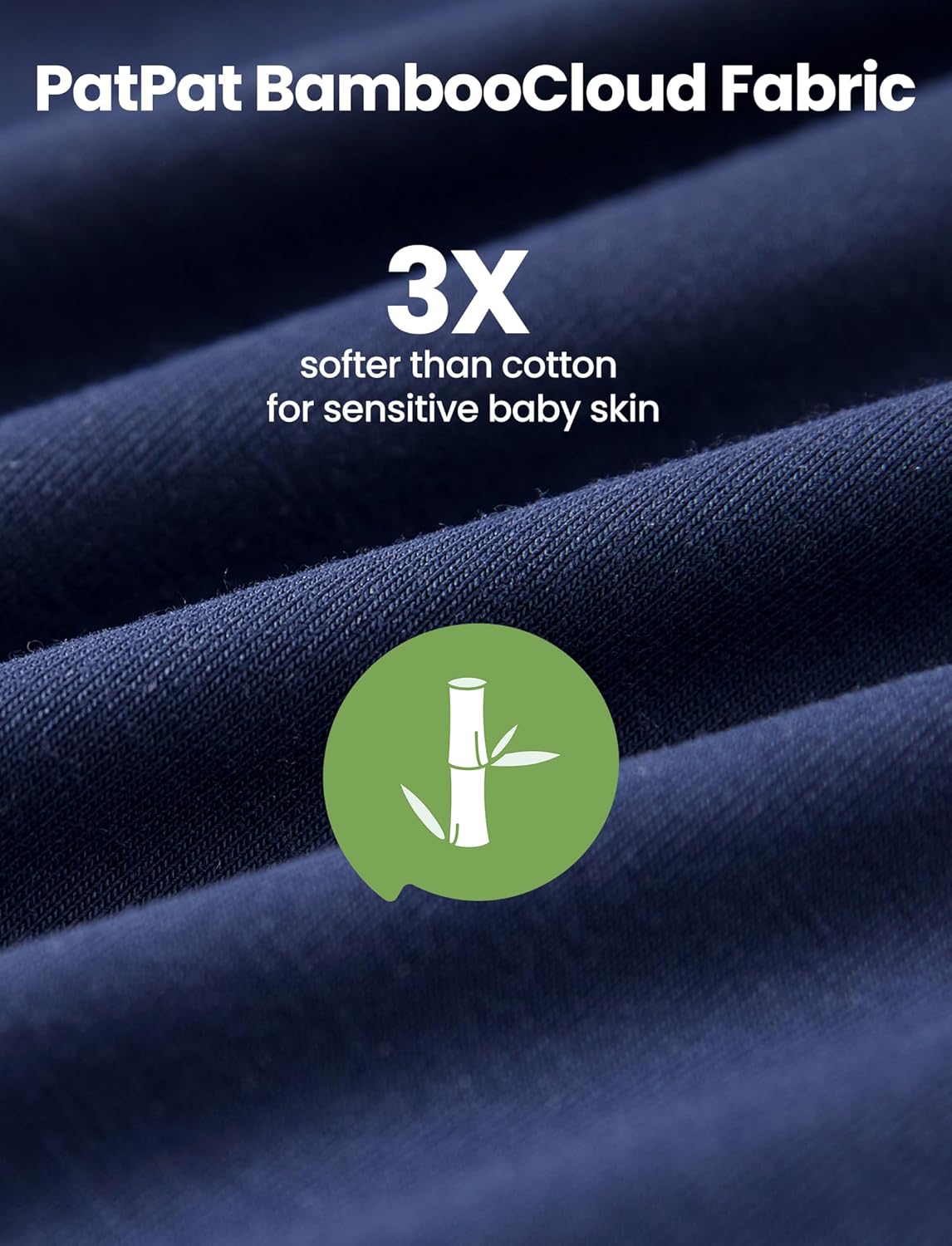 PATPAT Baby Footies Boys Girls - Bamboo Viscose - Zipper & Non-Slip Soles Romper Mitten - Footed & Footless Infant Clothes